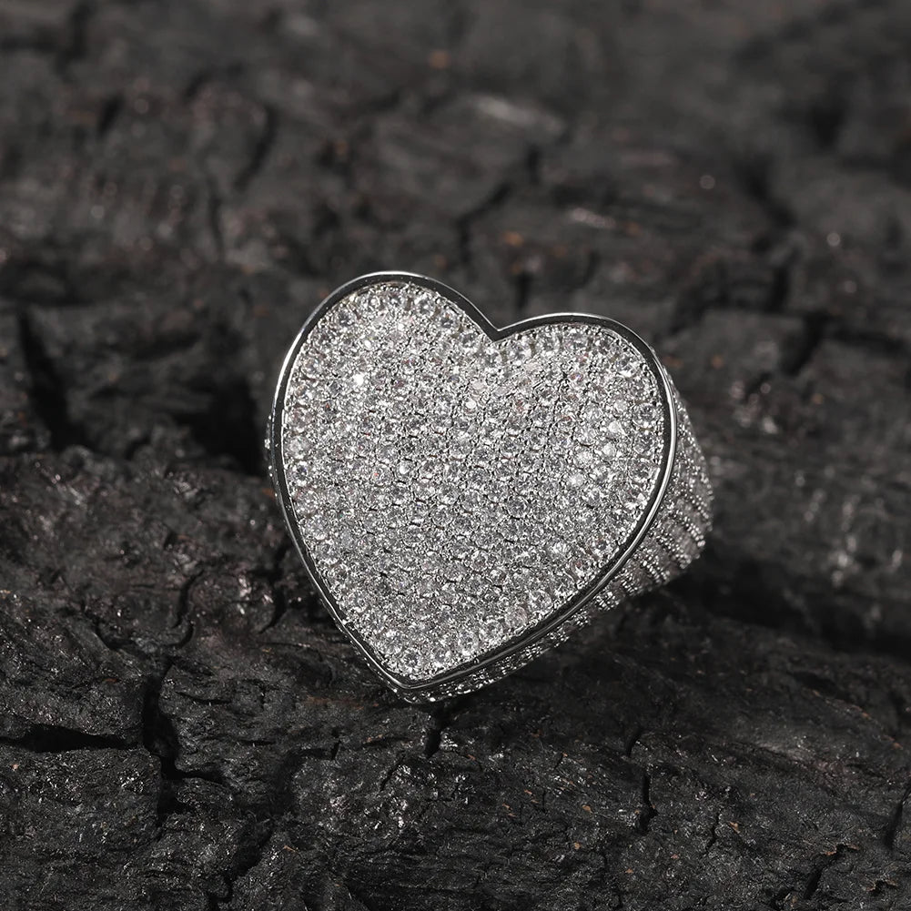 Heart Cubic Zirconia Bling Jewelry